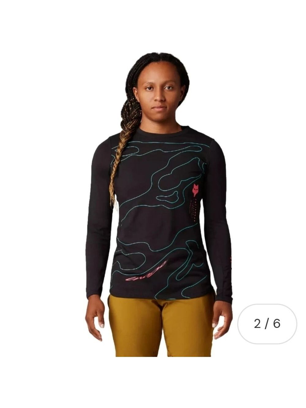 Fox Ranger Black Long Sleeve Mountain Bike Jersey
